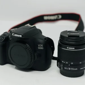 Camera body (1300d) with Lens 18-55mm