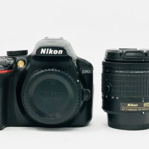 Camera Nikon D3400 with Lens 18-55