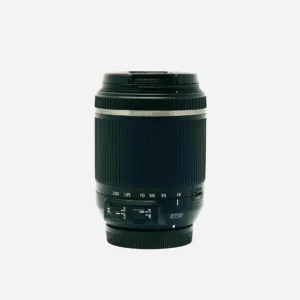 Tamron 18-200mm f/3.5-6.3 Di II VC Lens for Nikon F, Front and Rear Lens Caps, Flower-Shaped Lens