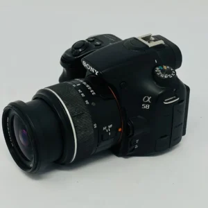 Camera body Sony A58 with Lens 18-55