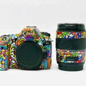 Camera body Canon 80D with Lens 18-135