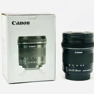 Canon EF-S 10-18mm f/4.5-5.6 IS STM Lens ,Canon E-67 II 67mm Lens Cap, Canon Lens Dust Cap E (Rear Lens Cap)