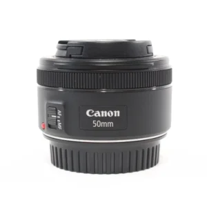 Canon EF 50mm f/1.8 STM Standard Prime Lens (Black, 50 mm)
